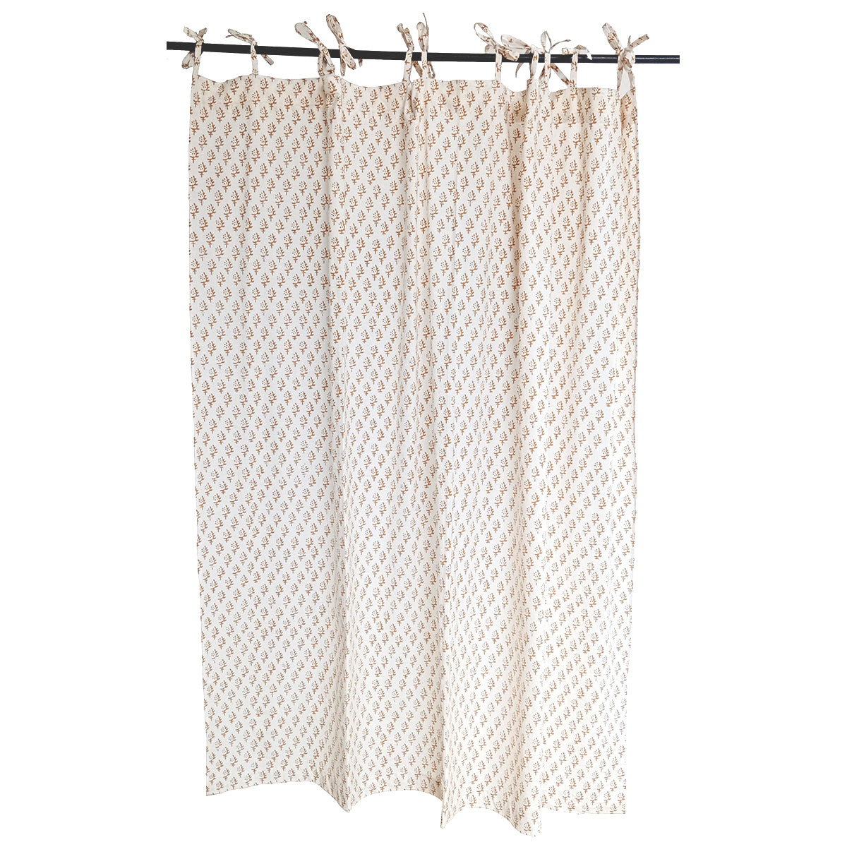 Tilonia® Shower Curtain - Sprig in Mustard Yellow