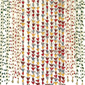 Tilonia® Bell Totas - Flock of Tiny Holiday Doves - Multi-Color