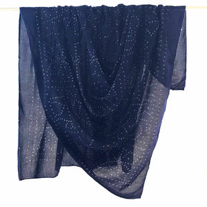 Tilonia® Beachwrap - Indigo Tie Dye